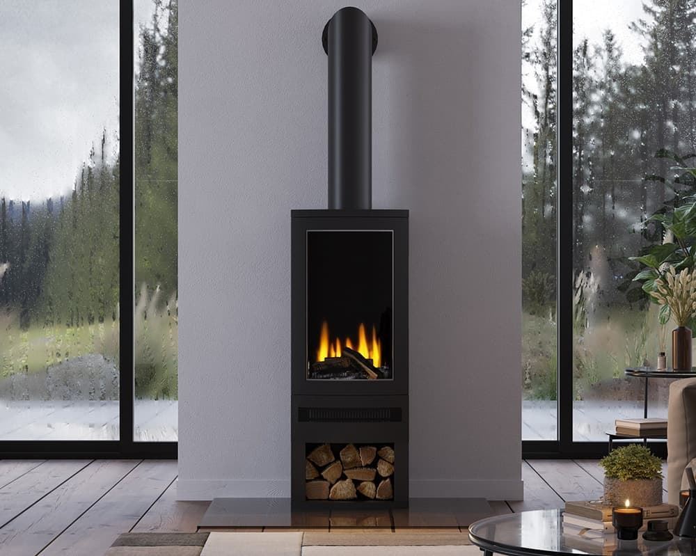 Chimenea eléctrica British Fires estufa Bramshaw - Imagen 1