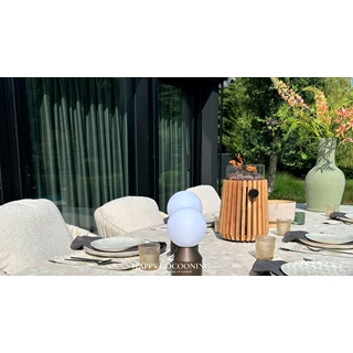 Estufa de gas de exterior Lumi Lagune teak - Imagen 2