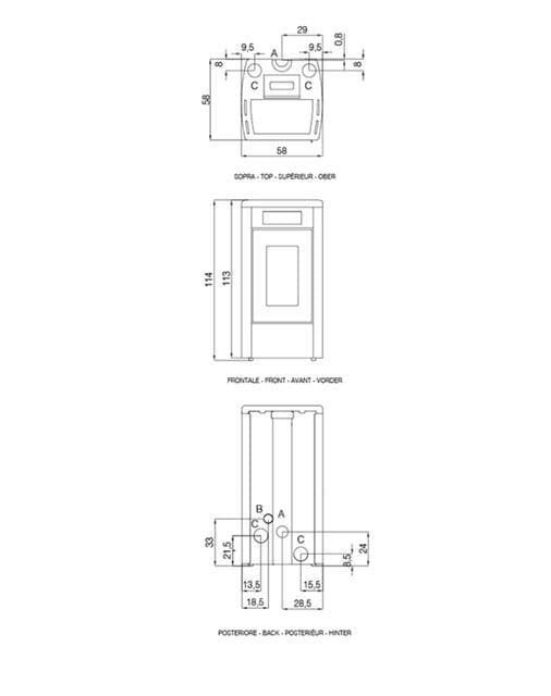 Estufa de pellet Atena Plus 12 - Imagen 7